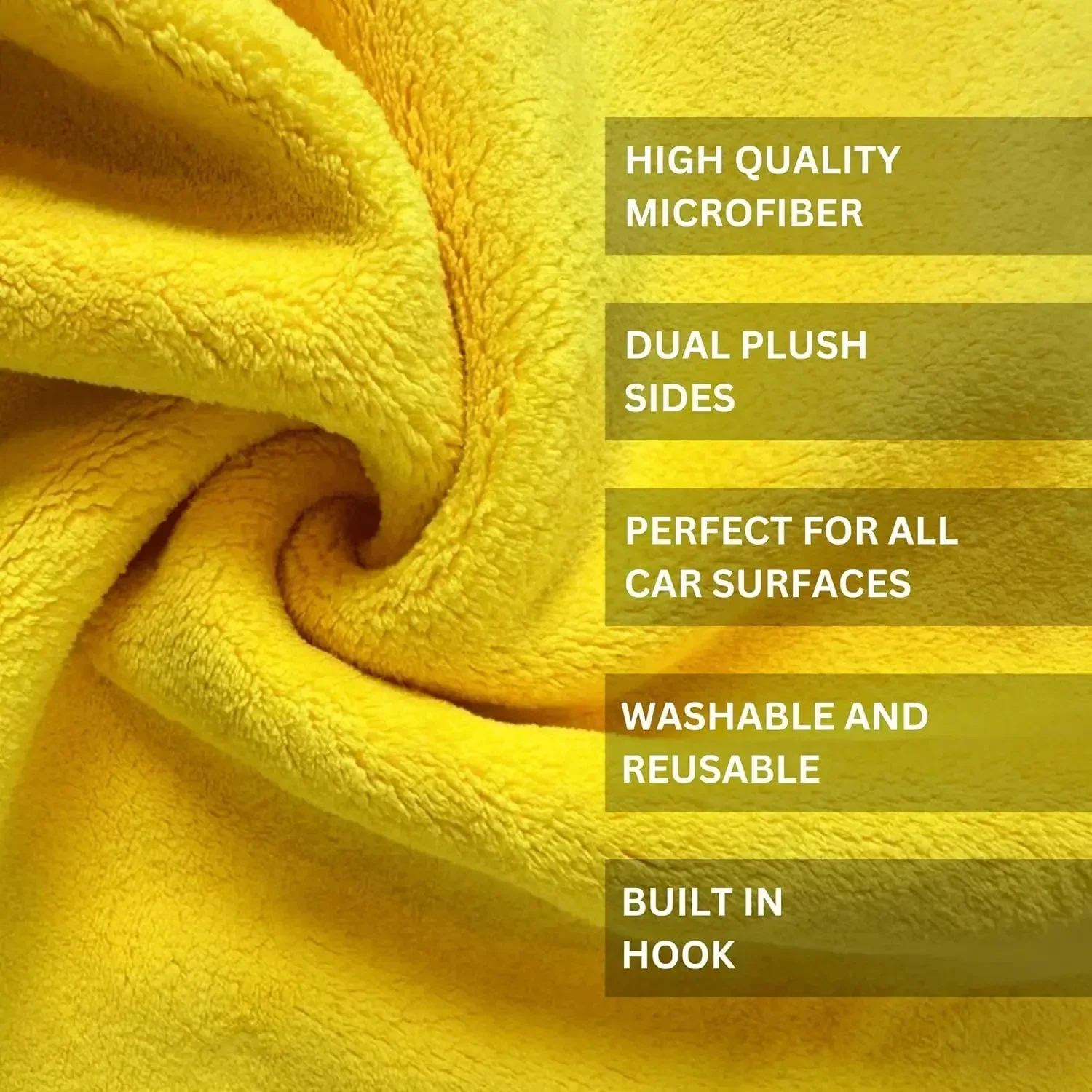 1/10pcs Car Wash Microfiber To - đánh giá và giá Microfiber Car Drying Towel Super Absorbent
