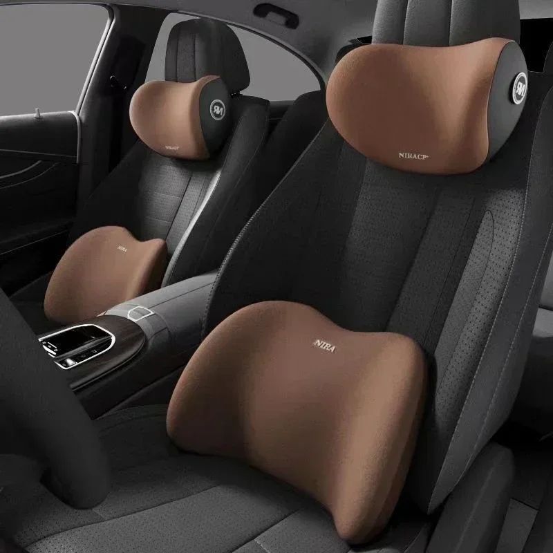 Universal Car Headrest Neck Su - đánh giá và giá Memory Foam Car Neck Pillow Lumbar Support