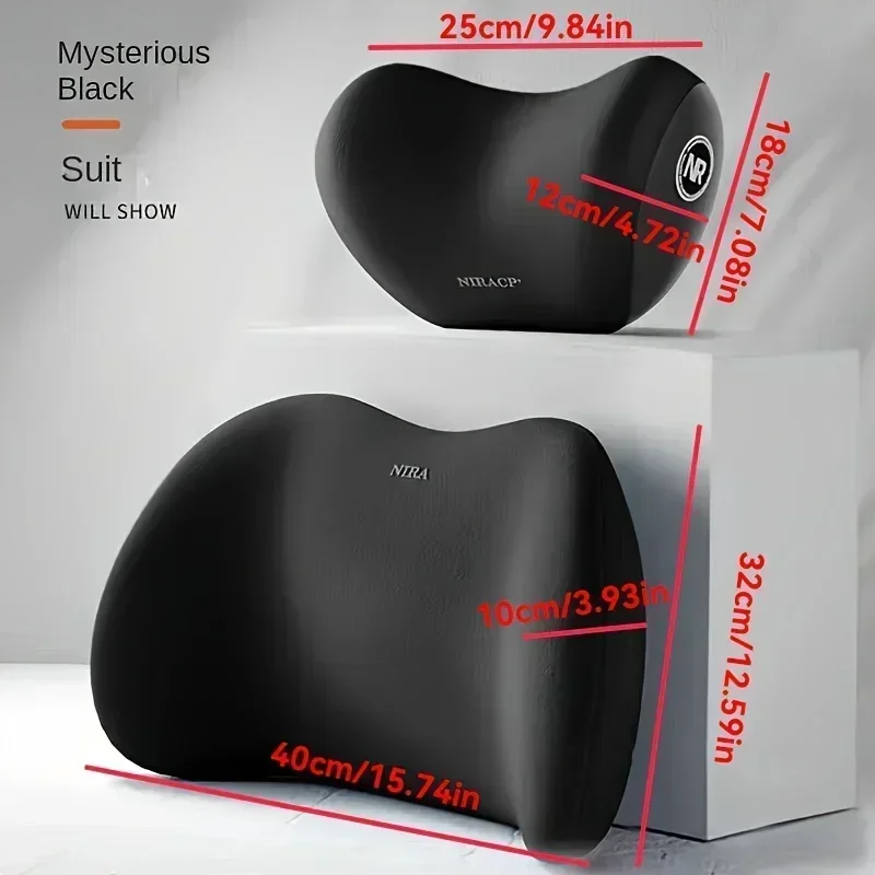 Universal Car Headrest Neck Su - đánh giá và giá Memory Foam Car Neck Pillow Lumbar Support