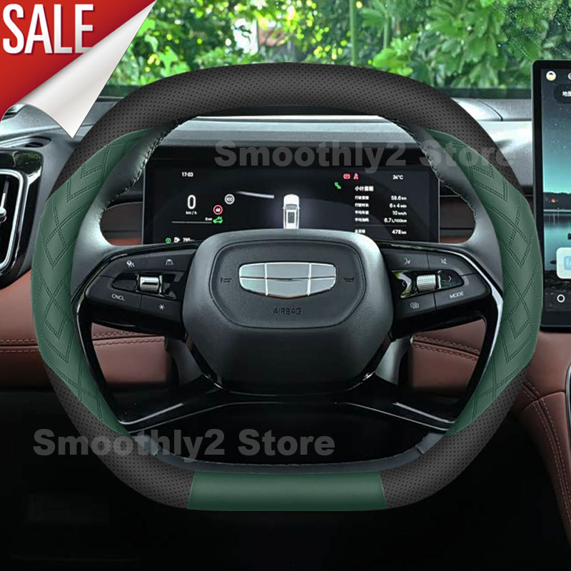 Car Leather Steering Wheel Cov - đánh giá và giá Car Steering Wheel Cover Anti Slip Breathable