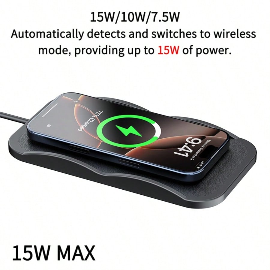 Tafdiur 1-Piece Silicone Squar - đánh giá và giá Wireless Car Charger Mount Fast Charging