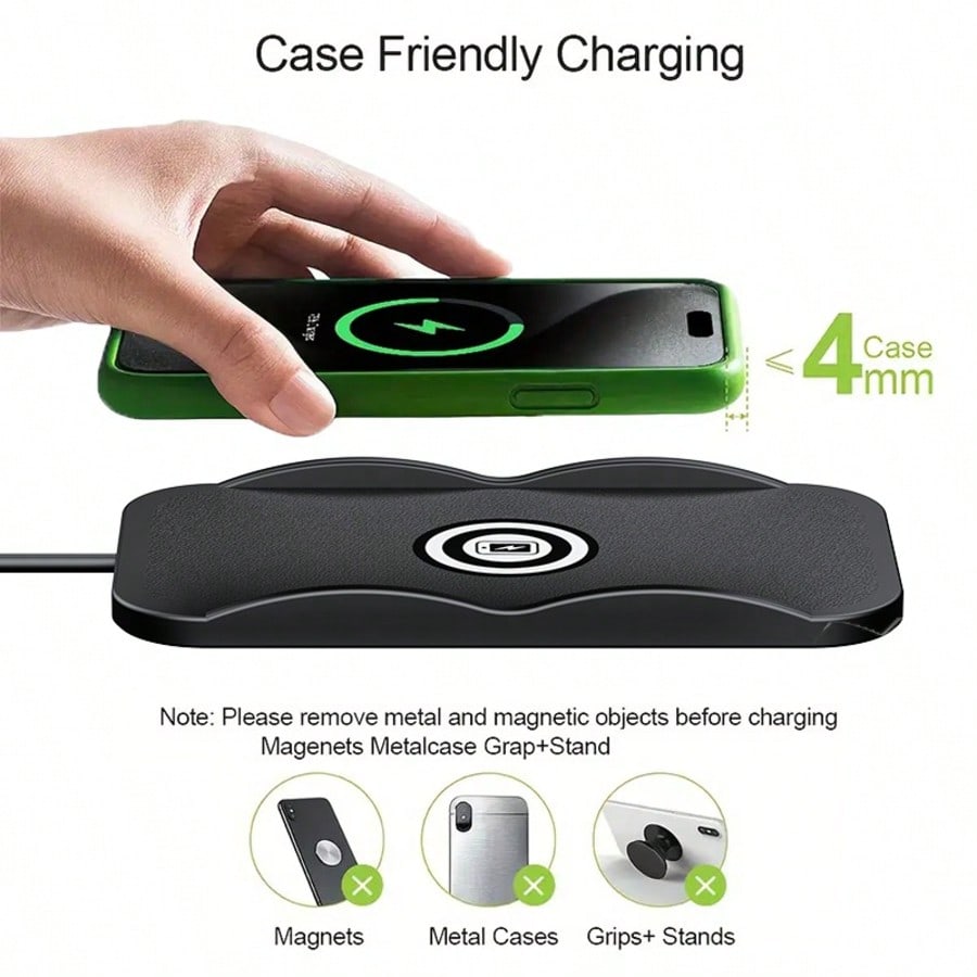 Tafdiur 1-Piece Silicone Squar - đánh giá và giá Wireless Car Charger Mount Fast Charging