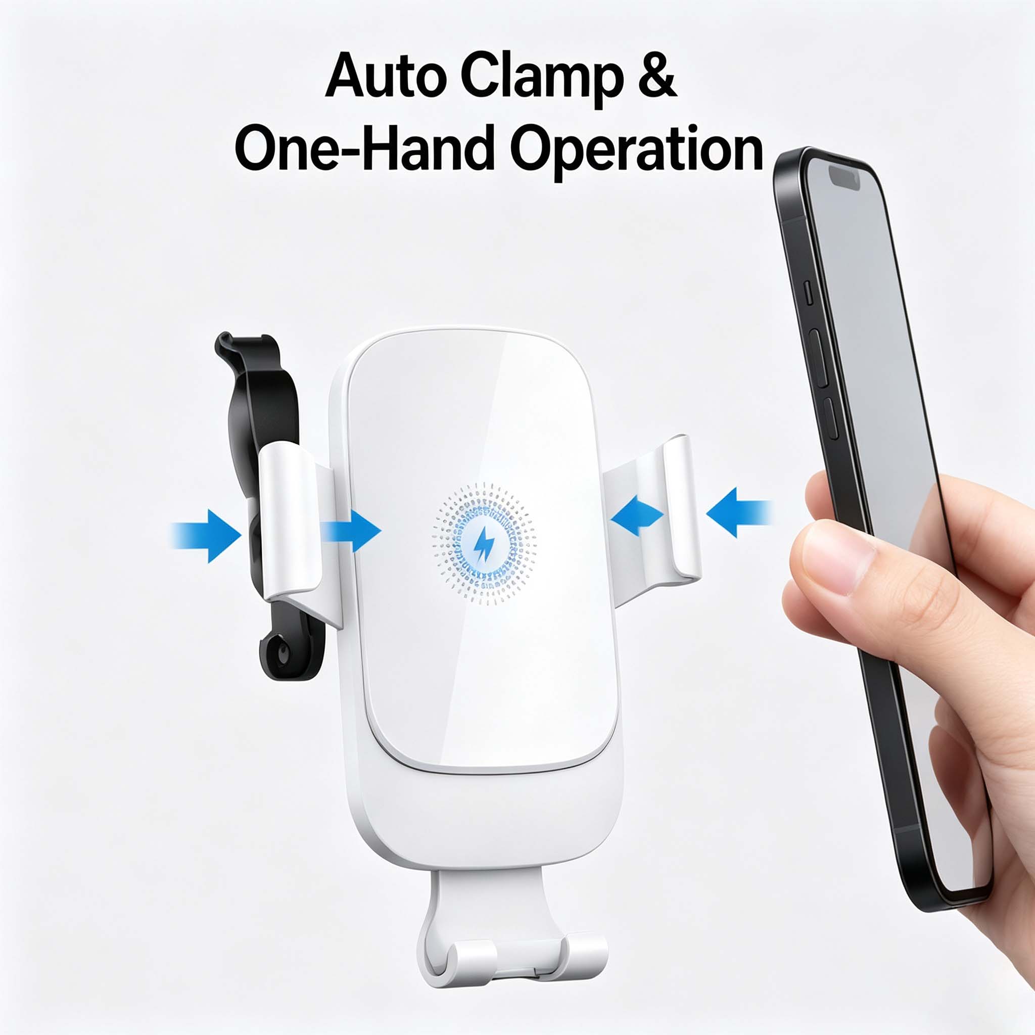Wireless Car Charger 15W Fast  - đánh giá và giá Wireless Car Charger Mount Fast Charging