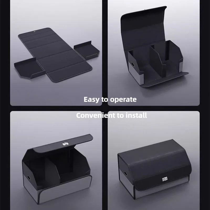 Light Luxury Suede Car Trunk S - đánh giá và giá Car Trunk Organizer Foldable Storage Box