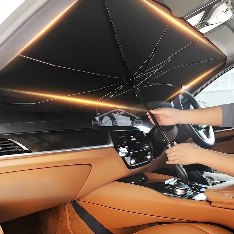 Christmas Stocking Stuffers, P - đánh giá và giá Car Sunshade Windshield Umbrella Foldable