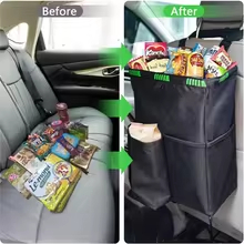 Black Car Waterproof Trash Bag - đánh giá và giá Waterproof Car Trash Can With Lid