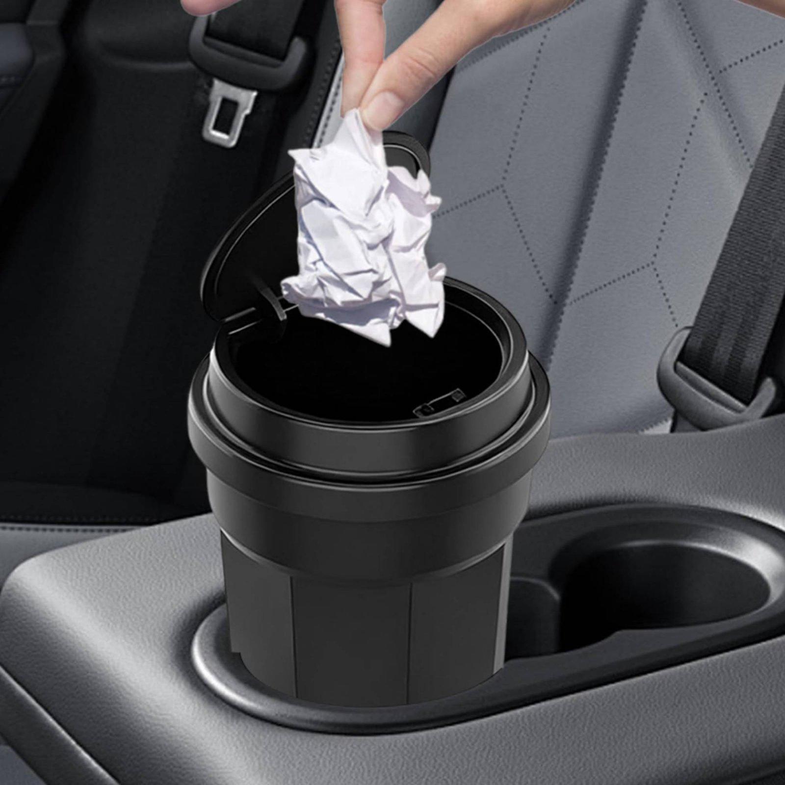 Car Trash Can with Lid Small A - đánh giá và giá Waterproof Car Trash Can With Lid