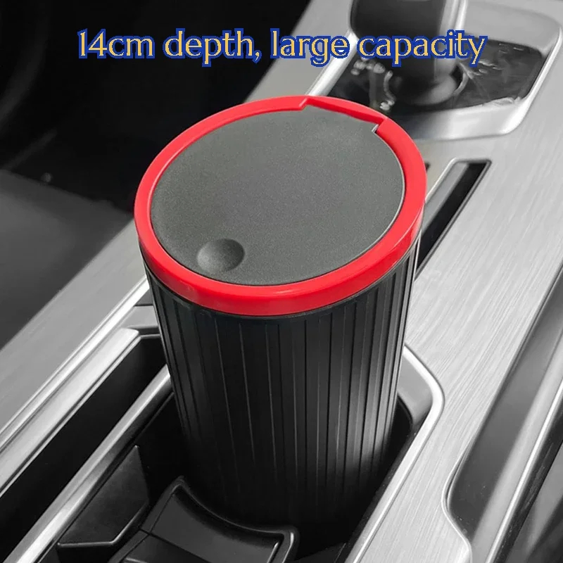 Car Trash Can Press Switch Typ - đánh giá và giá Waterproof Car Trash Can With Lid