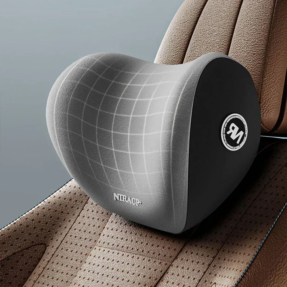 Ergonomic memory foam car seat - đánh giá và giá Memory Foam Car Neck Pillow Lumbar Support