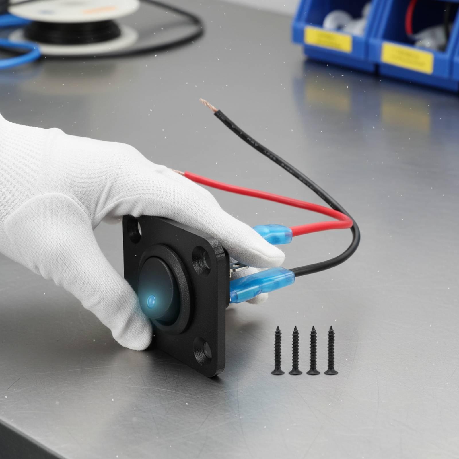 12V 24V Electronic Switch Pane - đánh giá và giá Car Electronics