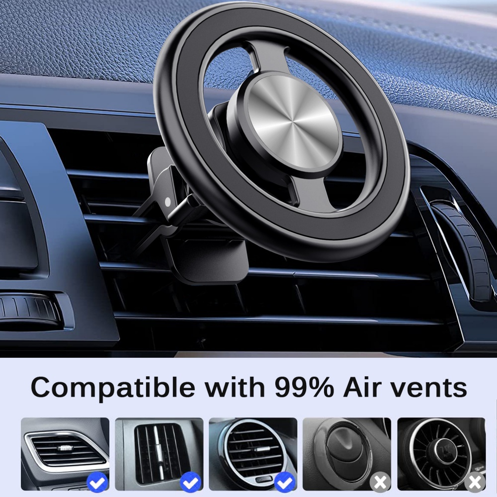Magnetic Car Phone Holder Mini - đánh giá và giá Magnetic Phone Holder For Car Vent